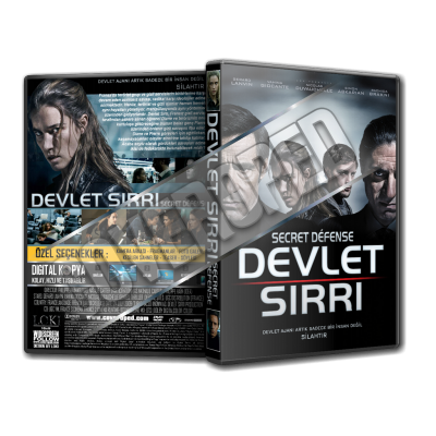 Devlet Sırrı - Secret défense 2008 Cover Tasarımı (Dvd Cover)